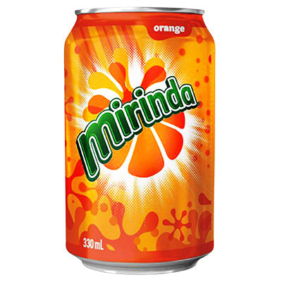 1 Pallet of 33cL Mirinda Orange CAN